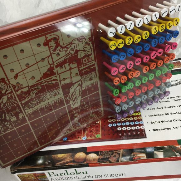 Pardoku Golf Version of Sudoku NWT - Picture 4 of 9
